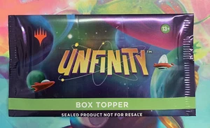 Unfinity Box Topper Card SIGILLATO Booster - Foto 1 di 2