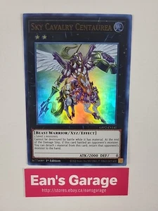 YuGiOh Sky Cavalry Centaurea 1st Edition GFP2-EN141 Ultra Rare foil - MN - Picture 1 of 5