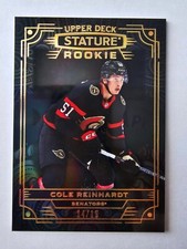 2022-23 Upper Deck Stature Cole Reinhardt Rookie /15