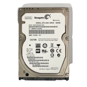 Unidad de disco duro para portátil Seagate 500 GB 2,5" 7200 RPM SATA 3 Gb/s 16 MB caché ST9500423AS - Imagen 1 de 2
