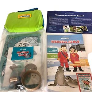 Little Passports Science Junior Box Weddell Seals Ages 5 to 8 Green Backpack