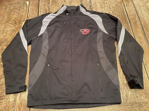 ARIZONA DIAMONDBACKS men's L large black zip up Antigua Jacket golf casual MLB - Picture 1 of 5