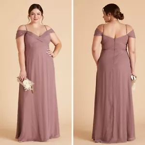 NWT Birdy Grey Womens Spence Convertible Bridesmaid Dress XXL Dark Mauve Wedding - Picture 1 of 18