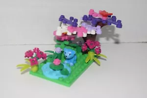 Lego Orso Blu Criceto Viola Rosa Foglie Animale Pianta Albero Fiore Lotto K84 - Foto 1 di 5