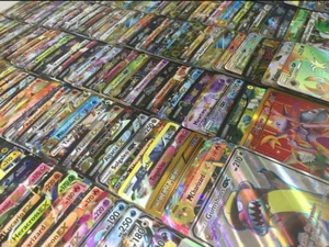 Pokemon 3 CARD - GUARANTEED GX/EX/BREAK/MEGA/FULL ART/VSTAR/VMAX + 2 HOLO CARDS - Picture 1 of 14