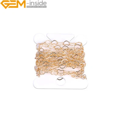 Women Cable Chains Brass Necklace Jewelry Making 39.3" 14K Gold Filled Chain - Image 1 of 4