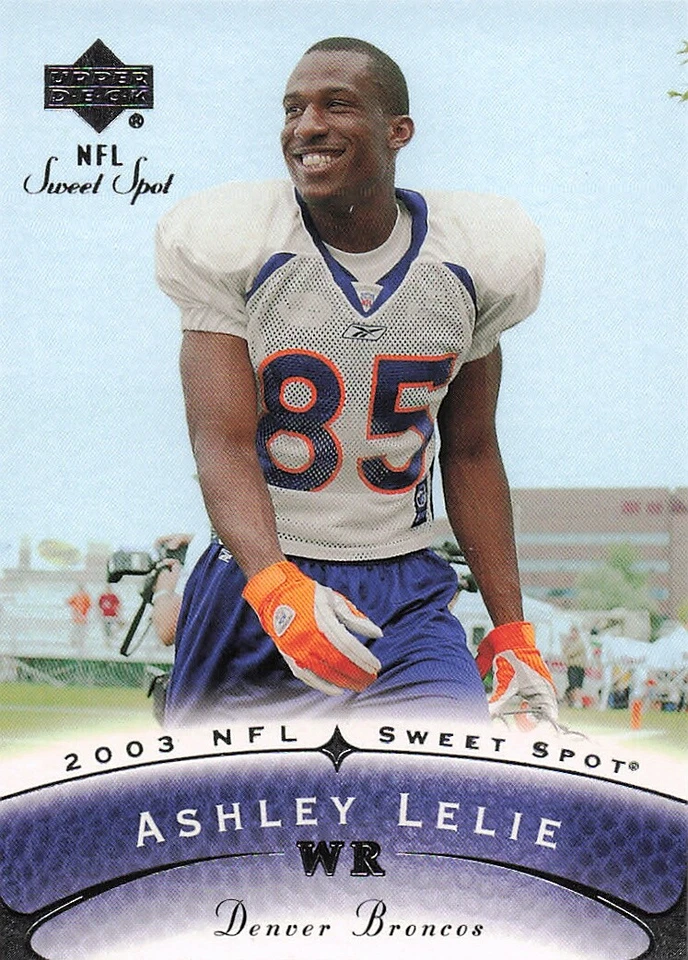 2003 Upper Deck Sweet Spot #83 Ashley Lelie - Image 1 of 2