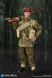 Drago nei sogni scala 1/6 DID WW II British Para Charlie volto rasato K80135B - Foto 1 di 12
