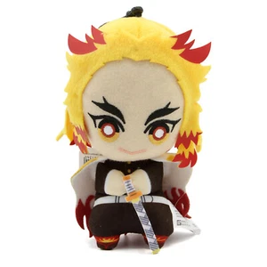 Official KYOJURO WITH SWORD Demon Slayer Tomonui Dangler Plush Banpresto - Picture 1 of 3