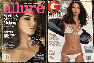 Kendall Jenner Magazine Lot GQ May 2015 & Allure March 2015 - Picture 1 of 1