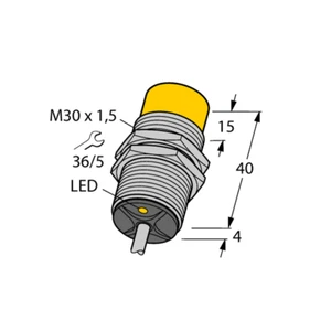TURCK NI15-G30-AZ3X  4345101  Inductive sensor.⊕IK - Picture 1 of 4