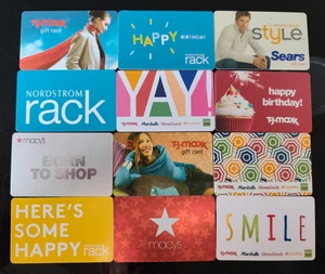 USA Lot 12 GESCHENKKARTEN Sammlerstück ohne Wert - Bild 1 von 2