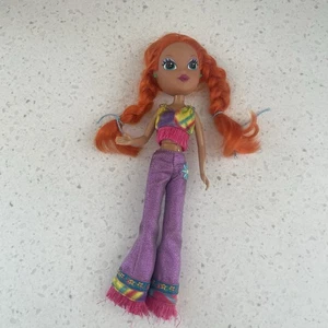 Muñeca Lisa Frank Fab Friends Lisa MGA de colección 2000 pelo naranja genial - Imagen 1 de 5