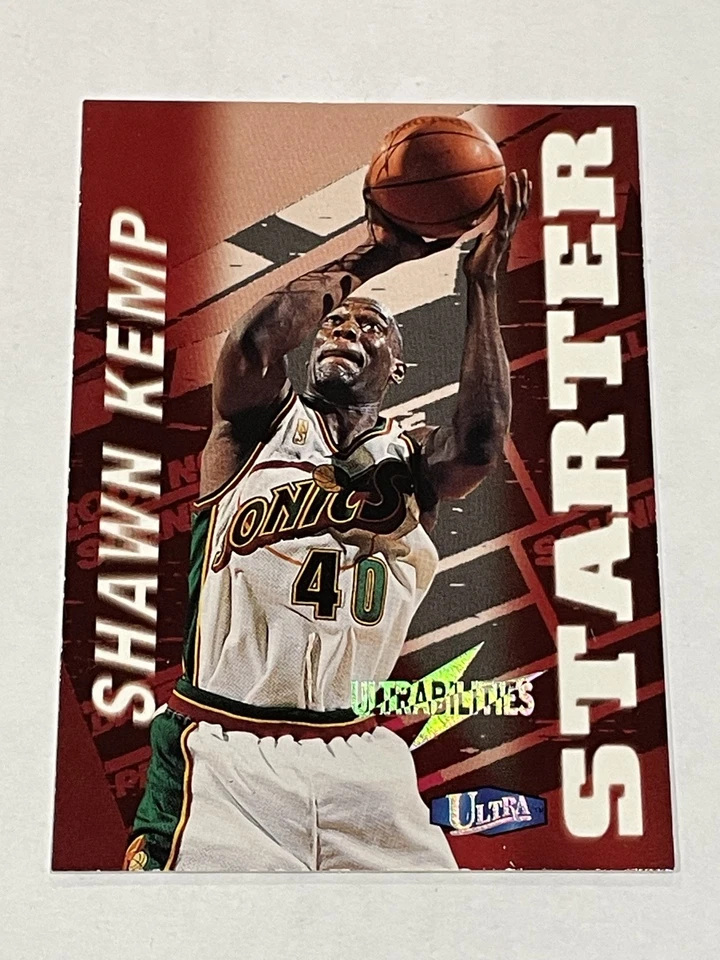 1997-98 Ultra Basketball Ultrabilities Starter - Shawn Kemp - SuperSonics - Image 1 of 2