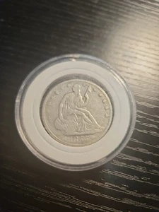 1855 "O" Sitzende Freiheit SILBER Half Dollar Pfeile - Bild 1 von 8