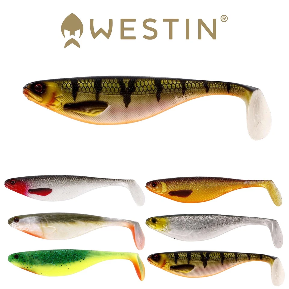Westin Shadteez 19cm / 56g - Gummifisch Barsch Zander Hecht Köder Gummi Shad - Bild 1 von 1