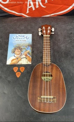Lanikai LU-21P Hawaii Brown 4 String Musical Instrument Acoustic Ukuleles - Image 1 of 4