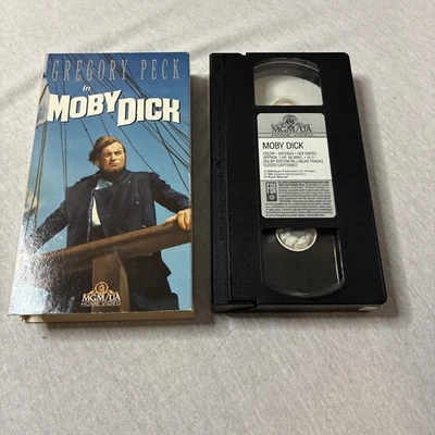 MGM Home Entertainment Moby Dick  Gregory Peck   VHS **Buy 2 Get 1 Free** - Image 1 of 4