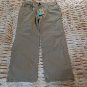 Prana Hose Herren Gr. 40x32 Bronson dunkelkhaki Baumwolle Arbeit Outdoor - Bild 1 von 6