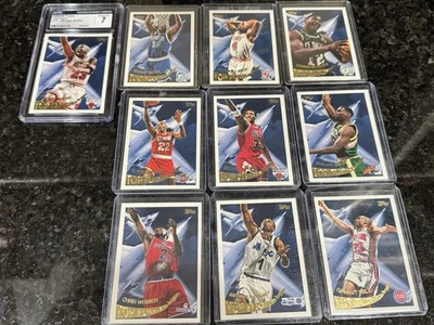🎪1995-96 Topps Top Flight Full Set / Jordan, Anfernee, Kemp, Pippen& More🎪 - Image 1 of 4