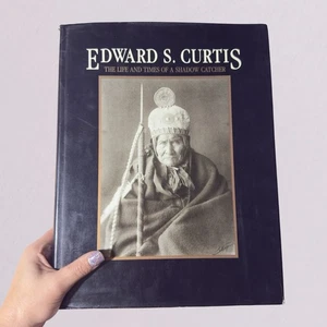 EDWARD S CURTIS Native American Life And Times Shadow Catcher PHOTOGRAPHY BOOK - Picture 1 of 22