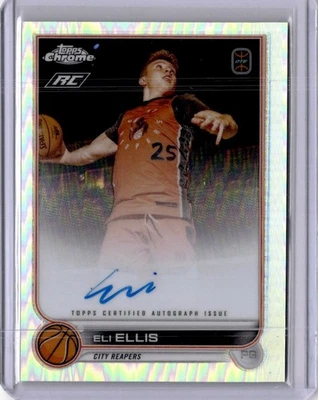 2022-23 Topps Eli Ellis Rookie Auto #CA-EE1 - Image 1 of 2