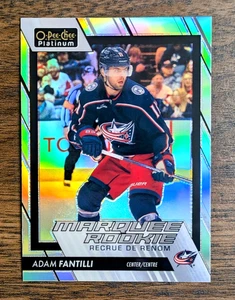 Adam Fantilli 2023-24 Upper Deck O-Pee-Chee Platinum #203 Carpa Rookie Rainbow - Imagen 1 de 2