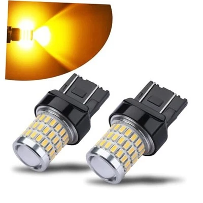  Bombilla LED 7440 LED Señal de giro Bombillas Super Brillante para Parte Trasera Delantera 7443 Ámbar Foto 1 de 4