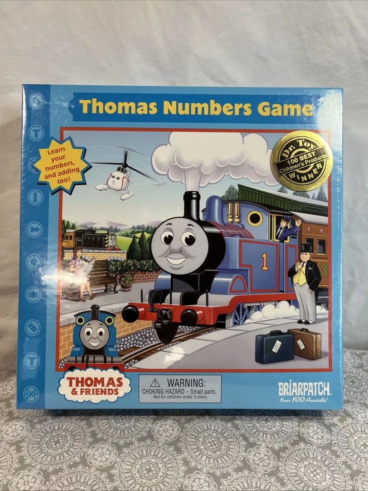 Thomas & Friends Numbers Game Briarpatch New Sealed Preschool Math Dr Toy Winner - Image 1 of 4
