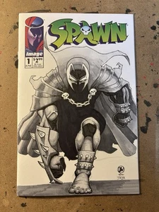 Spawn NO. 1 Blank Variant Cover Sketch - DJ Wiedrich - Picture 1 of 3