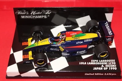 1/43 Espo Larrousse Lola Lamborghini LC90 (1990) - #30 A. Suzuki - MINICHAMPS - Immagine 1 di 3