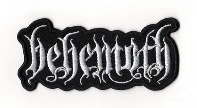 Behemoth Patch | Polish Blackened Death Black Death Metal Music Band Logo - Image 1 of 2