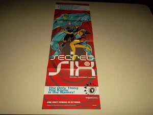 1997 The Secret Six Tangent DC Comics Promo 34x11 Retailer Poster Promotional - Picture 1 of 6
