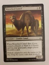 MTG Magic The Gathering Card Wretched Camel Creature Zombie Camel Black Hour Of 