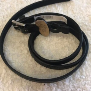 Damen Echtleder elegante Gürtel Freizeit schwarz Größe M Zeder Rose - Bild 1 von 7