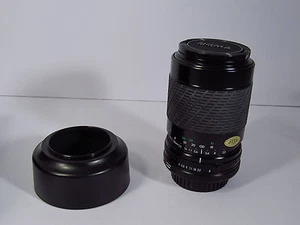 SIGMA 052 ZOOM-K CAMERA LENS W/HOOD -CAPS- CASE- 70-210mm F 4-5.6 - FOR CANON - Picture 1 of 9