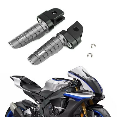 Avant Repose Pieds pour YAMAHA MT-09 MT-07 XSR 700 900 XJR 1300 1200 YZF R6 T FR - Photo 1/4