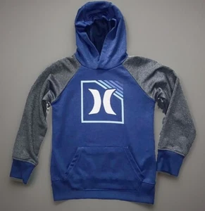 Hurley Hoodie 8 Medium Youth Pullover H2O Dri Fit Preppy Sports School Beach Y2K - Picture 1 of 5