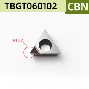 2P TBGT060102 CBN CNC Inserti diamantati Utensile TBGT06 per barra alesatrice STUBR/L - Foto 1 di 8