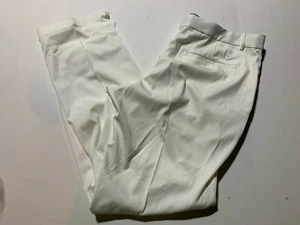 Nike Mens Flat Front Standard Fit Golf Pants 833194-100 White NWT Size 38 x 32 - Picture 1 of 5
