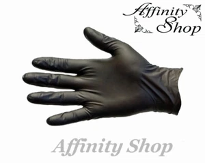 BLACK NITRILE GLOVES Proval Blax S-XXL Industrial Quality Disposable AS/NZS - Picture 1 of 5