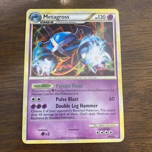 Metagross 4/95 Holographic Rare HGSS Unleashed Pokemon TCG Near Mint - Picture 1 of 6
