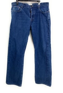 1791 Supply Co Selvage Denim Blue Jeans Straight Leg USA Made Mens 38X34 - Picture 1 of 7