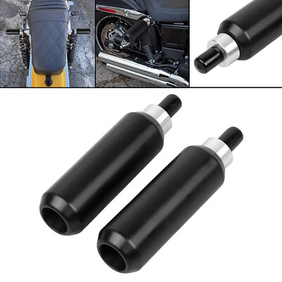 4.5" Crash Bar Shock Mount Frame Sliders For Harley Sportster 1200 Low XL1200L Foto 1 de 4