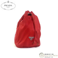 With    Prada Vintage Nylon Tessuto Vela Drawstring Container