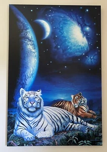 Christian Riese Lassen Lords Of The Millennium Signed Print Canvas Edition 375 - Picture 1 of 12