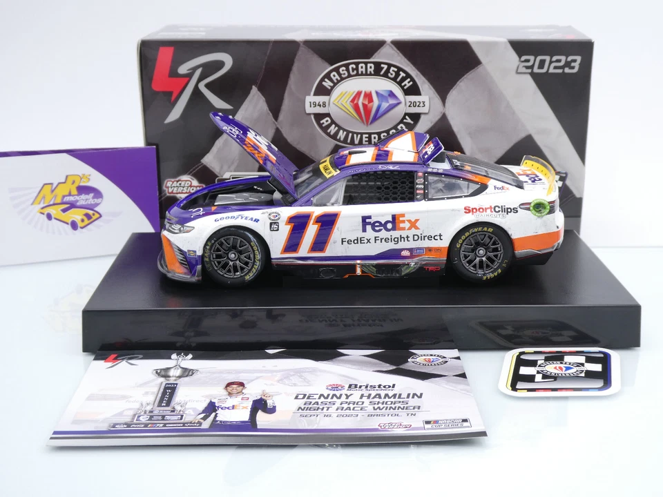 Lionel Racing W112323FEFDHE # Toyota NASCAR 2023 Denny Hamlin  FedEx Winner 1:24 - Bild 1 von 4