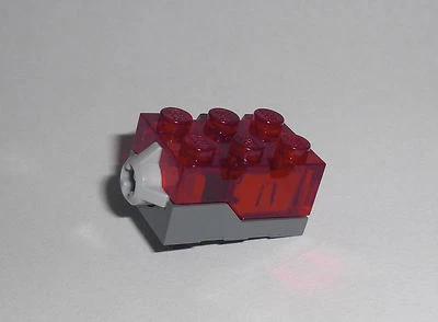 LEGO 1x Lichtstein rot / red - Light Brick Licht LED Leuchtstein 54930c01 10237 - Image 1 of 2