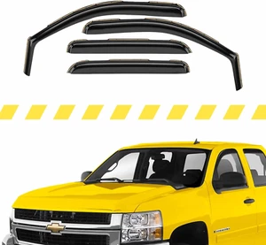 Extra Durable Window Deflectors In-Channel Window Visors Rain Guards Fit for Che - Picture 1 of 8