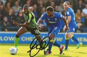 PLYMOUTH: JOEL GRANT SIGNED 6x4 ACTION PHOTO+COA - Picture 1 of 1